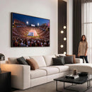 Oklahoma Memorial Stadium Wall Art Canvas Print – Oklahoma