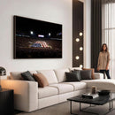 Oklahoma Memorial Stadium Wall Art Canvas Print – Oklahoma
