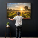 Sheep Wall Art Canvas Print – Rural Farm Animal Artwork by MyGreatCanvas | Canvas Wall Art Prints | Photo Prints & Wall Decor