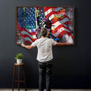 USA Statue of Liberty Graffiti Street Art Wall Art Canvas by MyGreatCanvas | Canvas Wall Art Prints | Photo Prints & Wall Decor