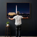 Washington White House Skyline Wall Art Canvas Print – by MyGreatCanvas | Canvas Wall Art Prints | Photo Prints & Wall Decor