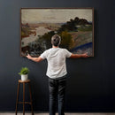 acek Malczewski Landscape at the Vistula Wall Art Canvas by MyGreatCanvas | Canvas Wall Art Prints | Photo Prints & Wall Decor