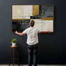 Abstract Gold and Black Wall Art Canvas Print – Modern by MyGreatCanvas | Canvas Wall Art Prints | Photo Prints & Wall Decor