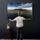 Cape Town Skyline Wall Art Canvas Print – Table Mountain by MyGreatCanvas | Canvas Wall Art Prints | Photo Prints & Wall Decor