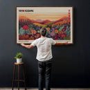 Yayoi Kusama Colorful Landscape Wall Art Canvas Print – by MyGreatCanvas | Canvas Wall Art Prints | Photo Prints & Wall Decor