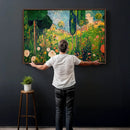 Gustav Klimt Boho Mountain Landscape Large Wall Art, by MyGreatCanvas | Canvas Wall Art Prints | Photo Prints & Wall Decor