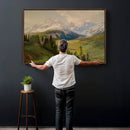 Konrad Petrides View from Mount Helm Canvas — Austrian by MyGreatCanvas | Canvas Wall Art Prints | Photo Prints & Wall Decor