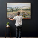 Katie Staples Hillside Canvas Wall Art — Coastal Wildflower by MyGreatCanvas | Canvas Wall Art Prints | Photo Prints & Wall Decor