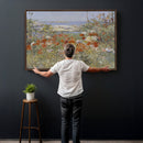 Childe Hassam Celia Thaxter Garden Canvas — 1890 American by MyGreatCanvas | Canvas Wall Art Prints | Photo Prints & Wall Decor