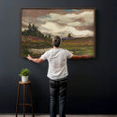 Gustav Macoun Heathland Canvas Print, Czech Landscape Oil by MyGreatCanvas | Canvas Wall Art Prints | Photo Prints & Wall Decor