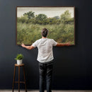 Wildflower Meadow Canvas Wall Art, Impressionist Overgrown by MyGreatCanvas | Canvas Wall Art Prints | Photo Prints & Wall Decor
