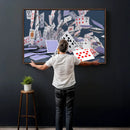 Playing Cards Canvas Wall Art | Casino Game Room Decor, by MyGreatCanvas | Canvas Wall Art Prints | Photo Prints & Wall Decor