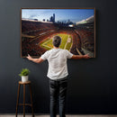 Chicago Bears Soldier Field Canvas Wall Art, NFL Stadium Panorama Print, Football Arena Photography for Sports Fans by MyGreatCanvas | Canvas Wall Art Prints | Photo Prints & Wall Decor
