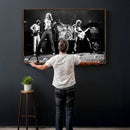 Led Zeppelin Live Concert Canvas Wall Art, Classic Rock Band Photography Print, Vintage Music Stage Performance Artwork by MyGreatCanvas | Canvas Wall Art Prints | Photo Prints & Wall Decor