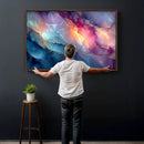 Colorful Abstract Canvas Wall Art Print, Vibrant Popup Color Art Print by MyGreatCanvas | Canvas Wall Art Prints | Photo Prints & Wall Decor