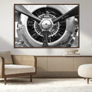 Vintage Airplane Wall Art Canvas Print by MyGreatCanvas | Canvas Wall Art Prints | Photo Prints & Wall Decor