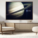 Framed Saturn Wall Art Canvas Print
