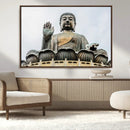 Buddha Statue Wall Art Canvas Print