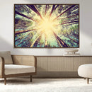 Tree and Sunshine Canvas Print