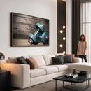 Dambell and Sport Wall Art Canvas Print