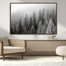 Big Foggy Forest and Misty Trees Forest Wall Art Canvas by MyGreatCanvas | Canvas Wall Art Prints | Photo Prints & Wall Decor