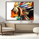 Profile Colors Canvas Print by MyGreatCanvas | Canvas Wall Art Prints | Photo Prints & Wall Decor