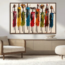 Abstract African Women Wall Art Canvas Print by MyGreatCanvas | Canvas Wall Art Prints | Photo Prints & Wall Decor