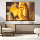 Gold Buddha Statue Hands Wall Art Canvas Print by MyGreatCanvas | Canvas Wall Art Prints | Photo Prints & Wall Decor