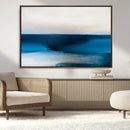 Dark Blue Abstract Wall Art Canvas Print by MyGreatCanvas | Canvas Wall Art Prints | Photo Prints & Wall Decor