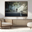 Cycling Road Bike in the Morning, Cycling Road Bike Canvas by MyGreatCanvas | Canvas Wall Art Prints | Photo Prints & Wall Decor