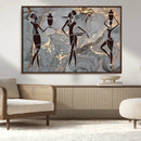 Abstract African Womens Art Canvas Print by MyGreatCanvas | Canvas Wall Art Prints | Photo Prints & Wall Decor