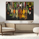 Kitchen Spice Wall Art Canvas Print