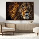 Mighty Lion Wall Art Canvas Print – Majestic Animal Portrait