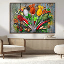 Spoonful of Spices Cooking Wall Art Canvas Print - Vibrant by MyGreatCanvas | Canvas Wall Art Prints | Photo Prints & Wall Decor