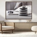 Burning Incense and Zen Stones Buddhism Wall Art, Zen Stones by MyGreatCanvas | Canvas Wall Art Prints | Photo Prints & Wall Decor