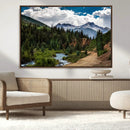 San Juan Nal Forest Wall Art Landscape Canvas Print