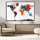 World Map Canvas Print – Detailed Map of the World Wall Art by MyGreatCanvas | Canvas Wall Art Prints | Photo Prints & Wall Decor