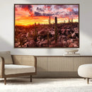 Arizona Desert Print, Western Cowboy Wall Art Print by MyGreatCanvas | Canvas Wall Art Prints | Photo Prints & Wall Decor