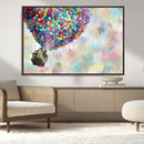 Up Pixar Poster, Look Up Pixar Wall Art, Up Pixar Canvas,