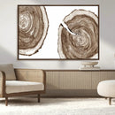 Wood Tree Ring Wall Art Canvas Prints, Tree Rings –