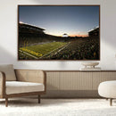 Oregon Ducks Football Team Print - Eugene Autzen Stadium