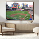 New York Mets Baseball Team Print - Citi Field Baseball by MyGreatCanvas | Canvas Wall Art Prints | Photo Prints & Wall Decor