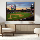 Citizens Bank Park Philadelphia Phillies Wall Art Canvas |