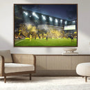 Columbus Crew Stadium Match Triple Canvas Wall Art - Dynamic by MyGreatCanvas | Canvas Wall Art Prints | Photo Prints & Wall Decor