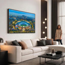 Los Angeles Dodgers Wall Art Canvas, Dodger Stadium Wall Art