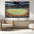 Texas Rangers Baseball Team Print - Arlington Globe Life