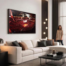 Houston Rockets Basketball Team Print Canvas- Houston Toyota