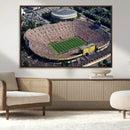 Michigan Wolverines Football Team Print - Ann Arbor Michigan