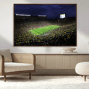Michigan Wolverines Football Canvas Wall Decor, Football