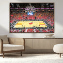 Miami Heat Basketball Team Print Wall Art- Kaseya Center by MyGreatCanvas | Canvas Wall Art Prints | Photo Prints & Wall Decor